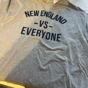 Patriots Gray New England Graphic T-Shirt